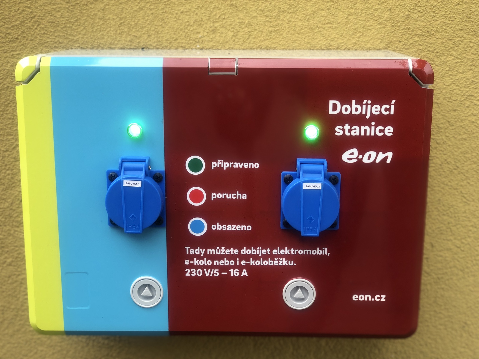 Dobíjecí stanice EON